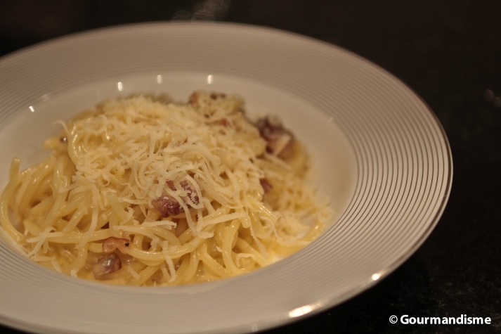 gourmandisme - spaghetti carbonara